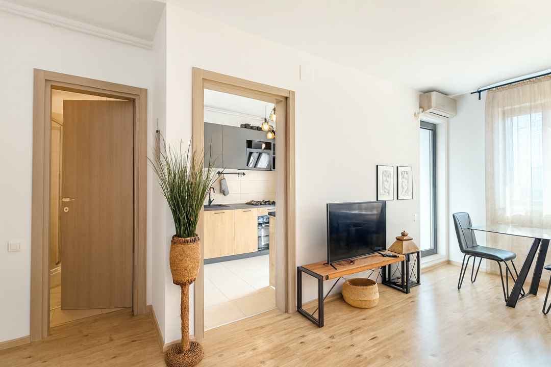 3 camere în GREENFIELD Baneasa – BLOC 2018 cu LOC de PARCARE